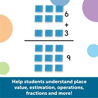 Foto 4 | Recursos De Aprendizaje Del Paquete Inteligente Base Ten Blocks Para Mayores De 5 Años - Venta Internacional.