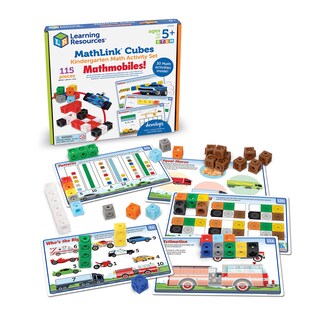 Foto 1 | Set De Actividades Matemáticas, Recursos De Aprendizaje, Cubos Mathlink, 115 Piezas - Venta Internacional.