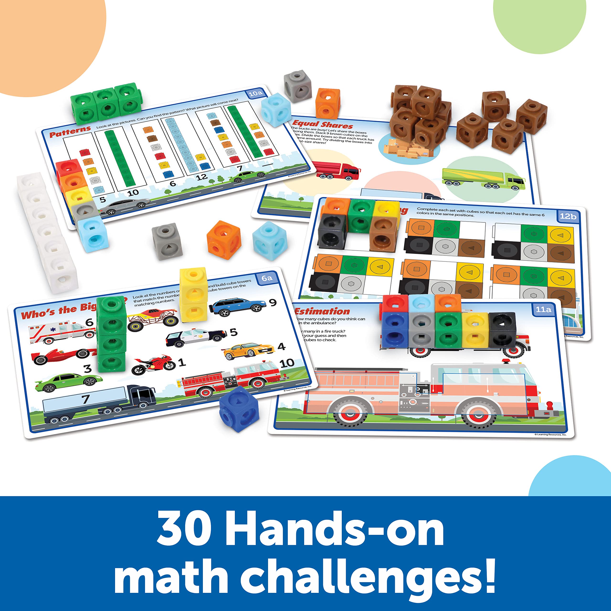 Foto 5 pulgar | Set De Actividades Matemáticas, Recursos De Aprendizaje, Cubos Mathlink, 115 Piezas - Venta Internacional.