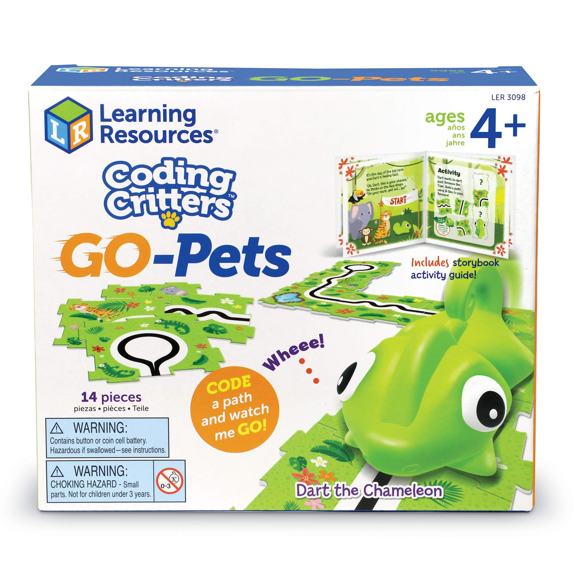 Foto 4 | Juguete De Programación Temprana Coding Critters Go Pets Dart The Chameleon - Venta Internacional.
