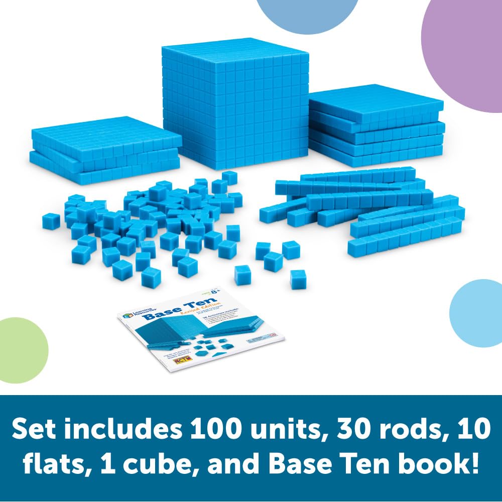 Foto 3 pulgar | Kit De Inicio Base Ten, Recursos De Aprendizaje, 141 Piezas Para Mayores De 6 Años - Venta Internacional.