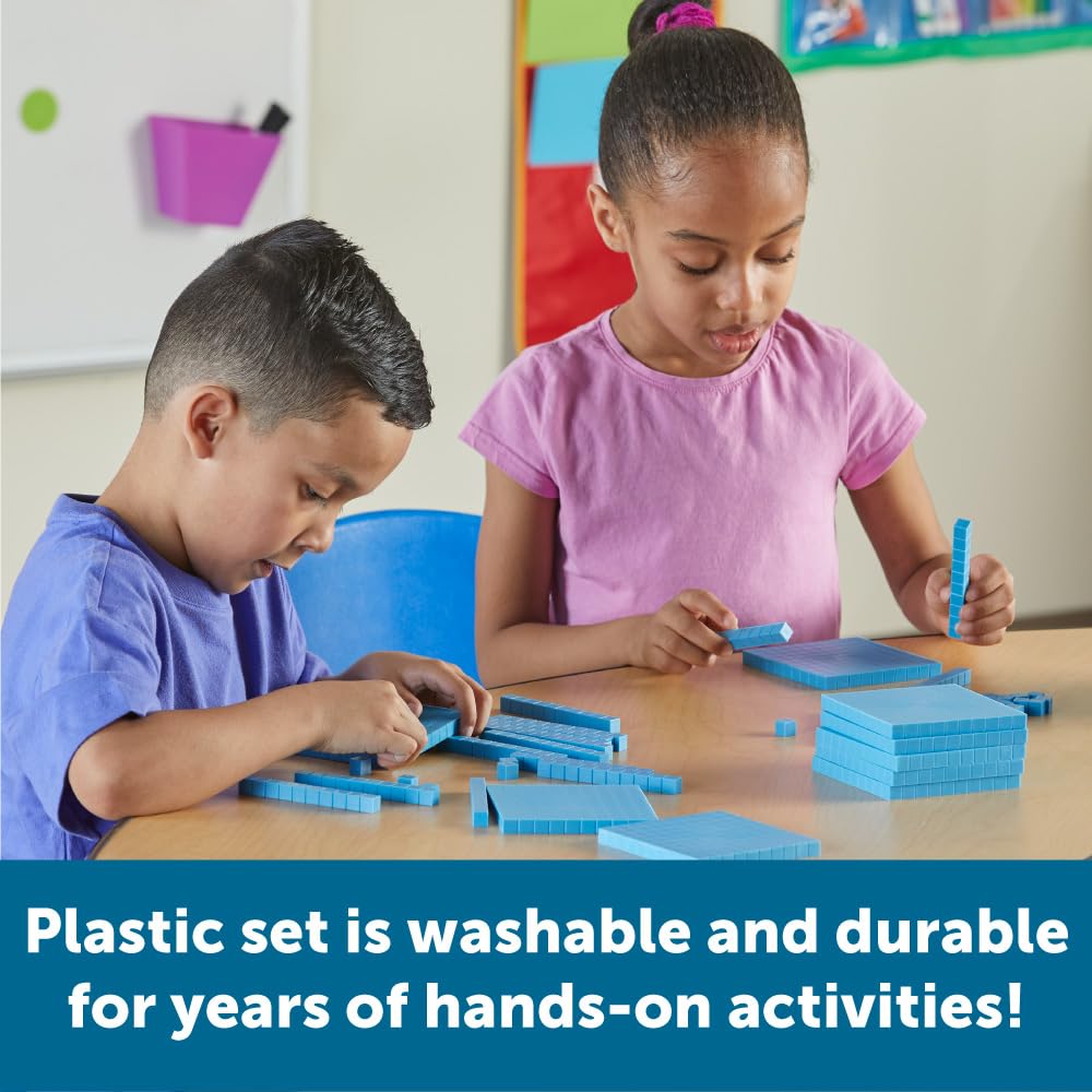 Foto 5 pulgar | Kit De Inicio Base Ten, Recursos De Aprendizaje, 141 Piezas Para Mayores De 6 Años - Venta Internacional.