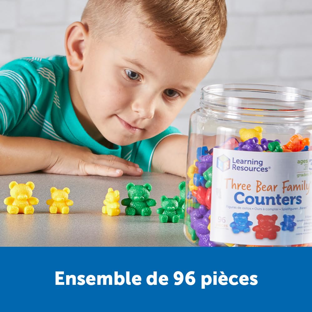 Foto 3 pulgar | Counting Toy Learning Resources Three Bear Family 96 Piezas - Venta Internacional.