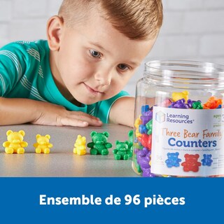 Foto 2 | Counting Toy Learning Resources Three Bear Family 96 Piezas - Venta Internacional.