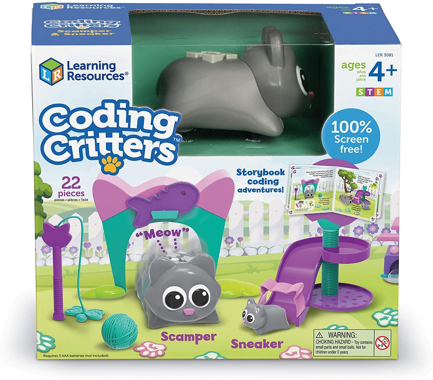 Foto 6 pulgar | Juguete Educativo Coding Critters Scamper & Sneaker Para Mayores De 4 Años - Venta Internacional.