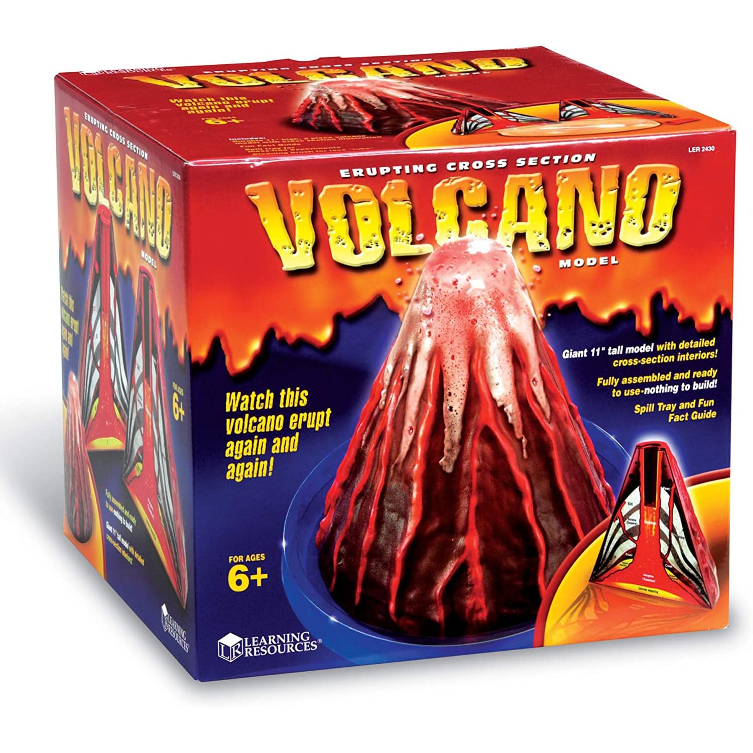 Foto 4 pulgar | Recursos De Aprendizaje De Modelos Volcánicos Que Entran En Erupción Con Lava Espumosa - Venta Internacional.