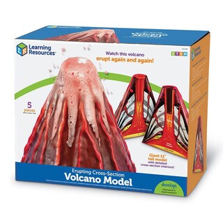 Foto 7 | Recursos De Aprendizaje De Modelos Volcánicos Que Entran En Erupción Con Lava Espumosa - Venta Internacional.