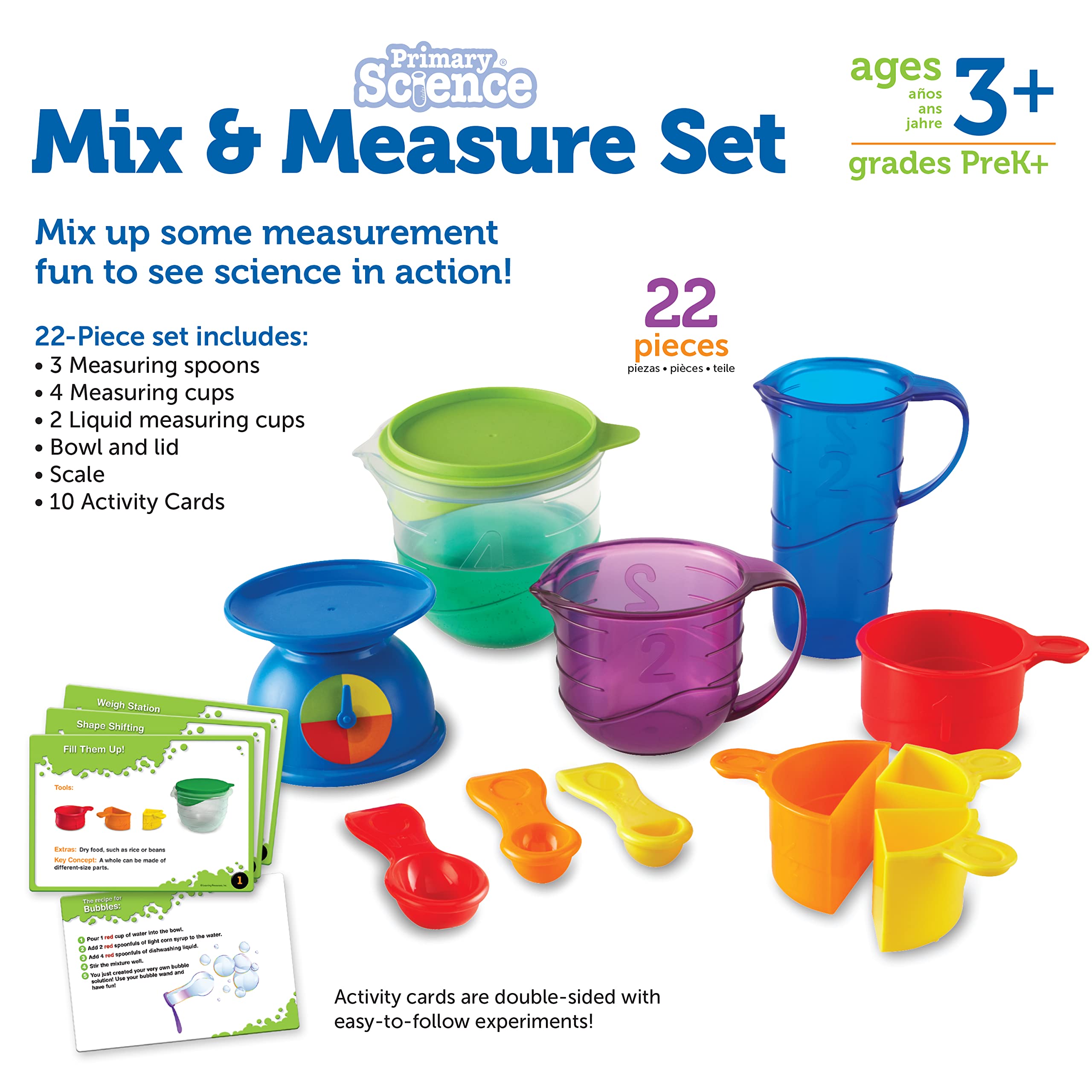 Foto 7 pulgar | Set de Actividades y Recursos de Aprendizaje: Mezcla y Mide 22 Piezas - Venta Internacional