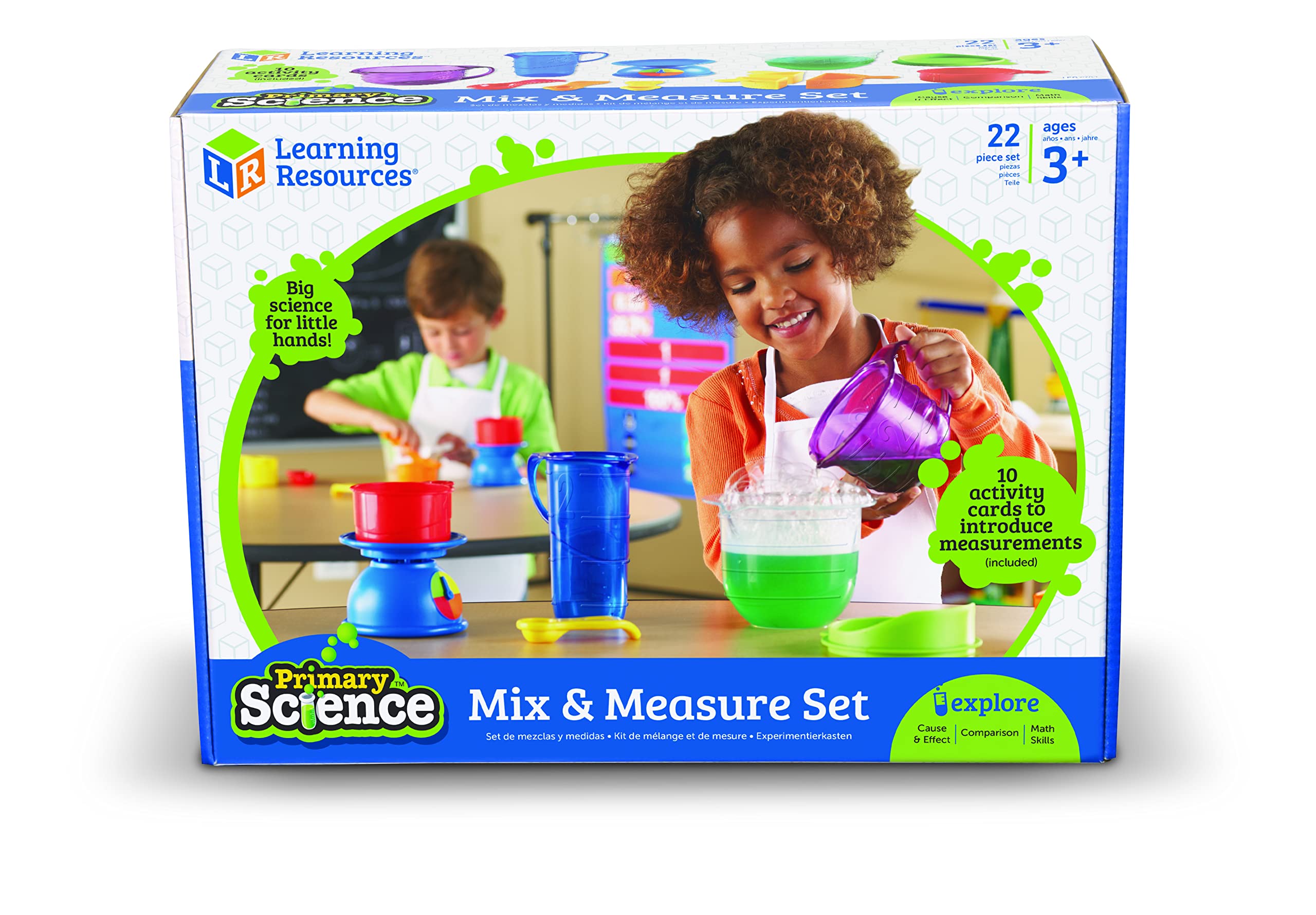 Foto 8 pulgar | Set de Actividades y Recursos de Aprendizaje: Mezcla y Mide 22 Piezas - Venta Internacional