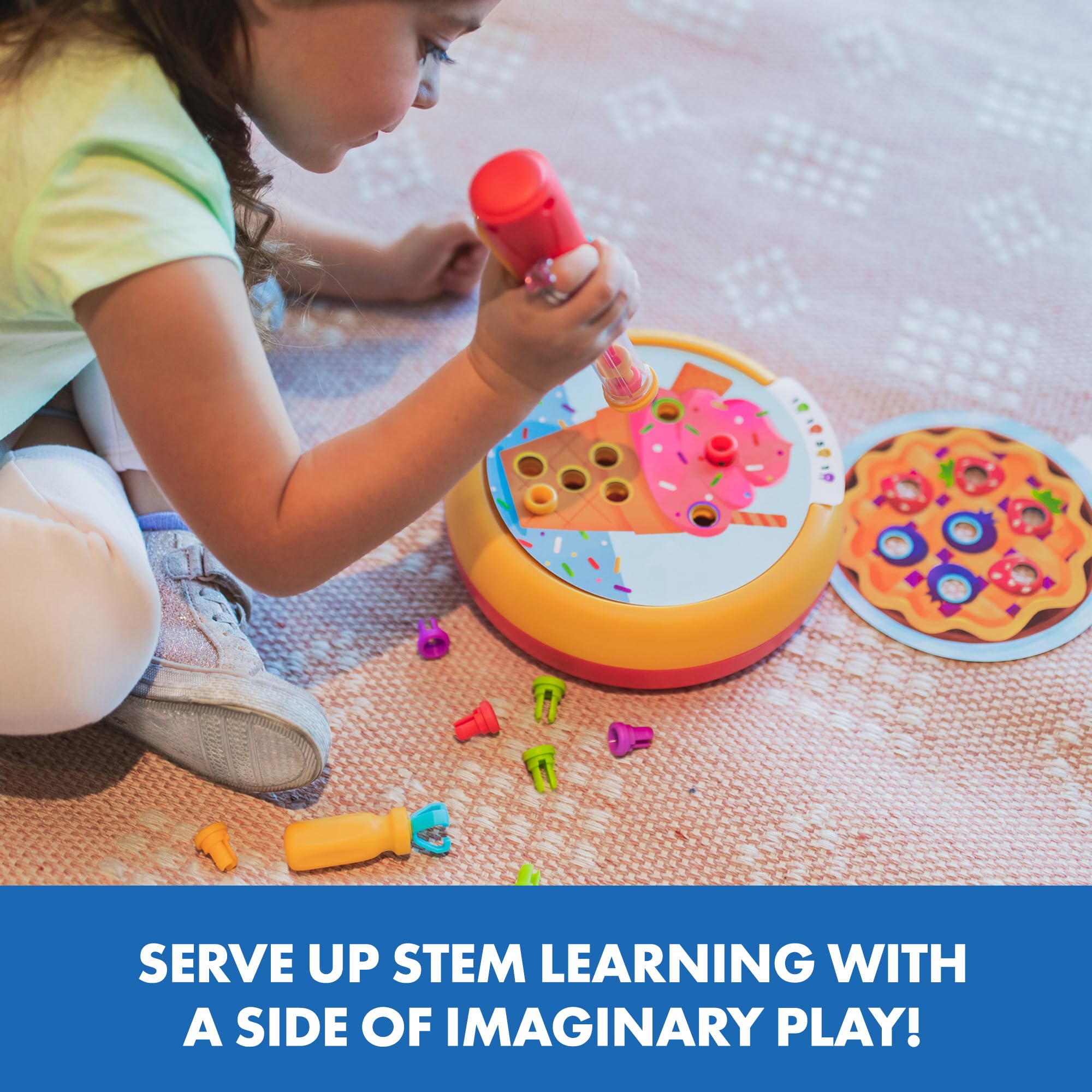 Foto 2 | Fine Motor Toys Educational Insights Design & Drill Rivet Pop Cafe - Venta Internacional.