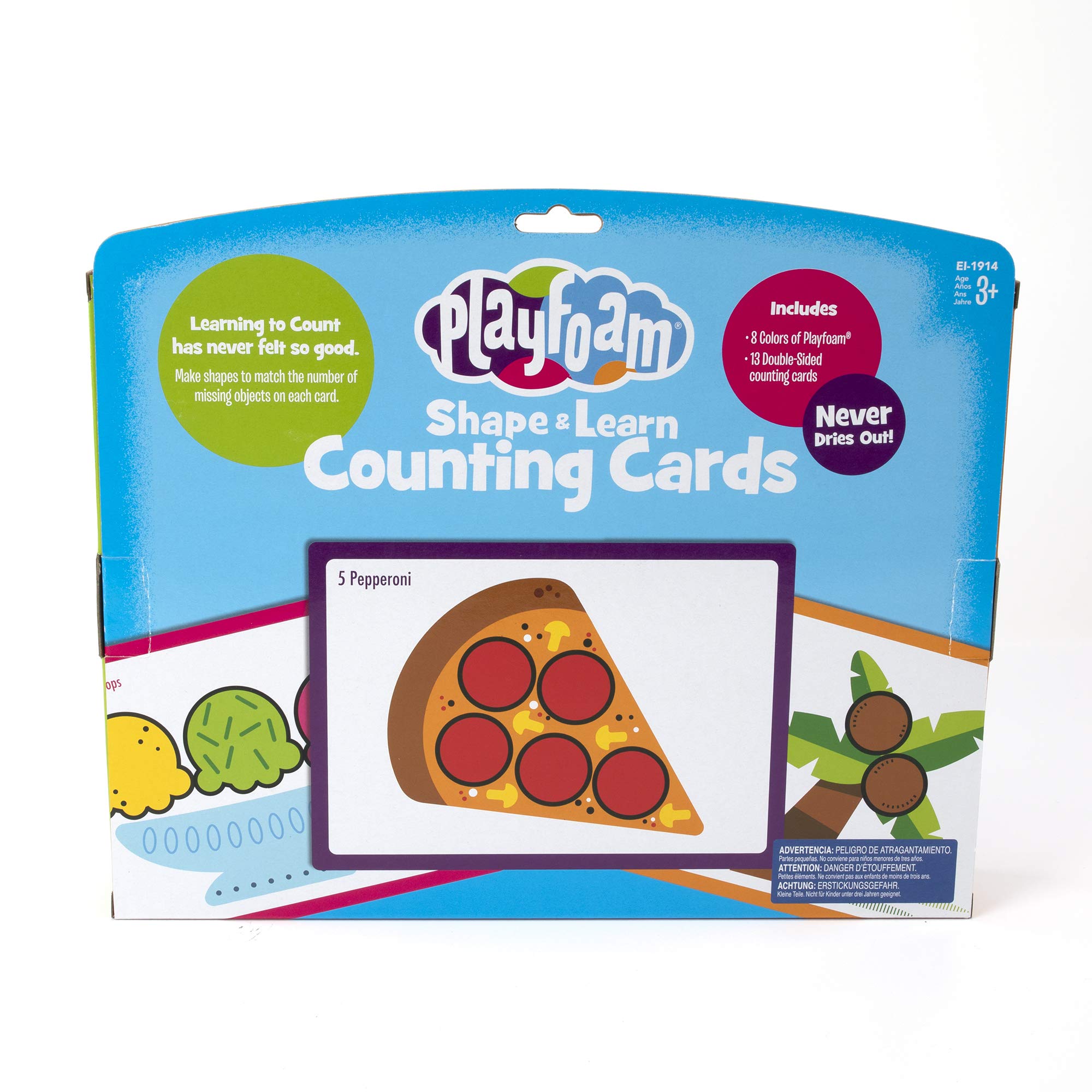 Foto 5 pulgar | Set de Conteo Playfoam Shape & Learn Toy Educational Insights - Venta Internacional