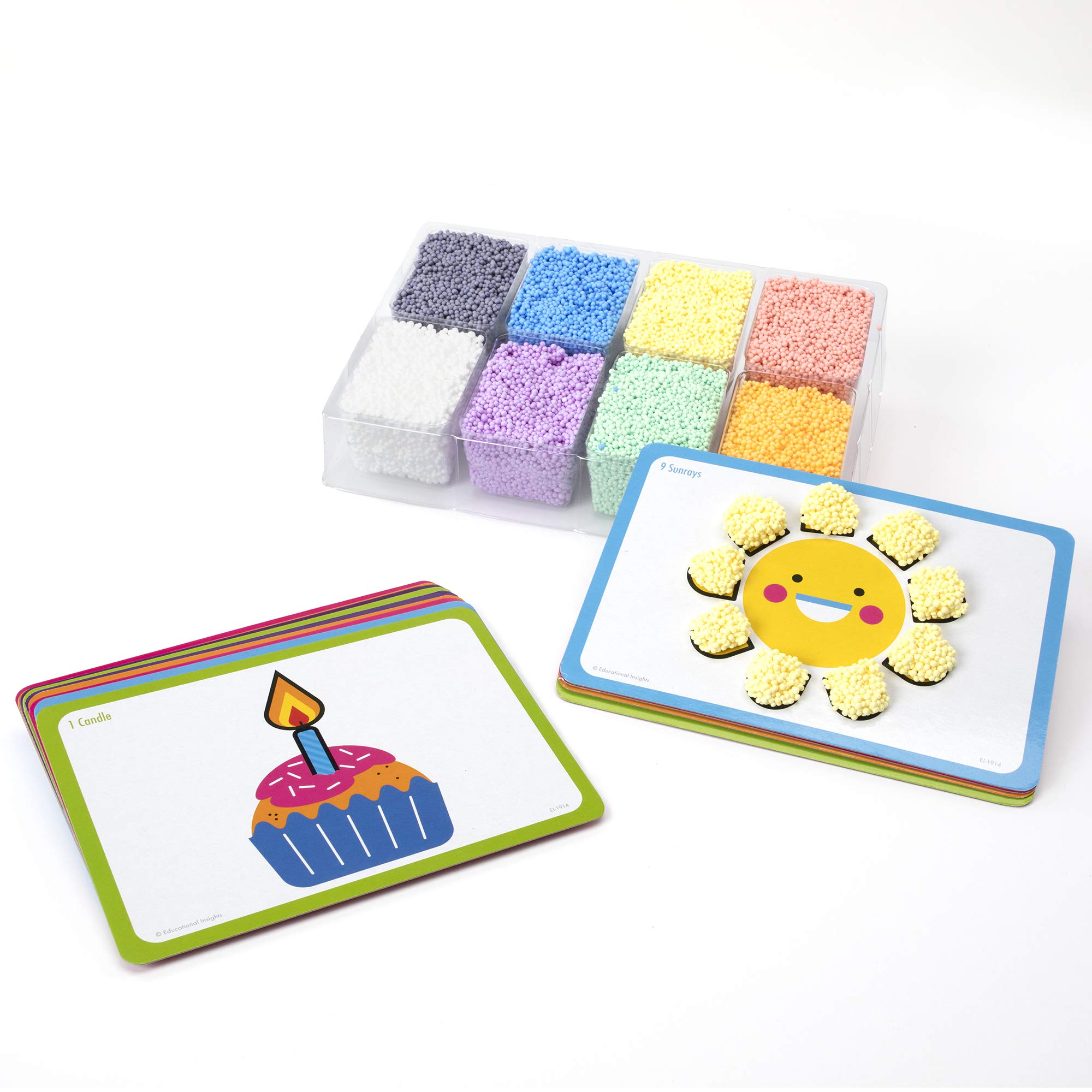 Foto 6 pulgar | Set de Conteo Playfoam Shape & Learn Toy Educational Insights - Venta Internacional