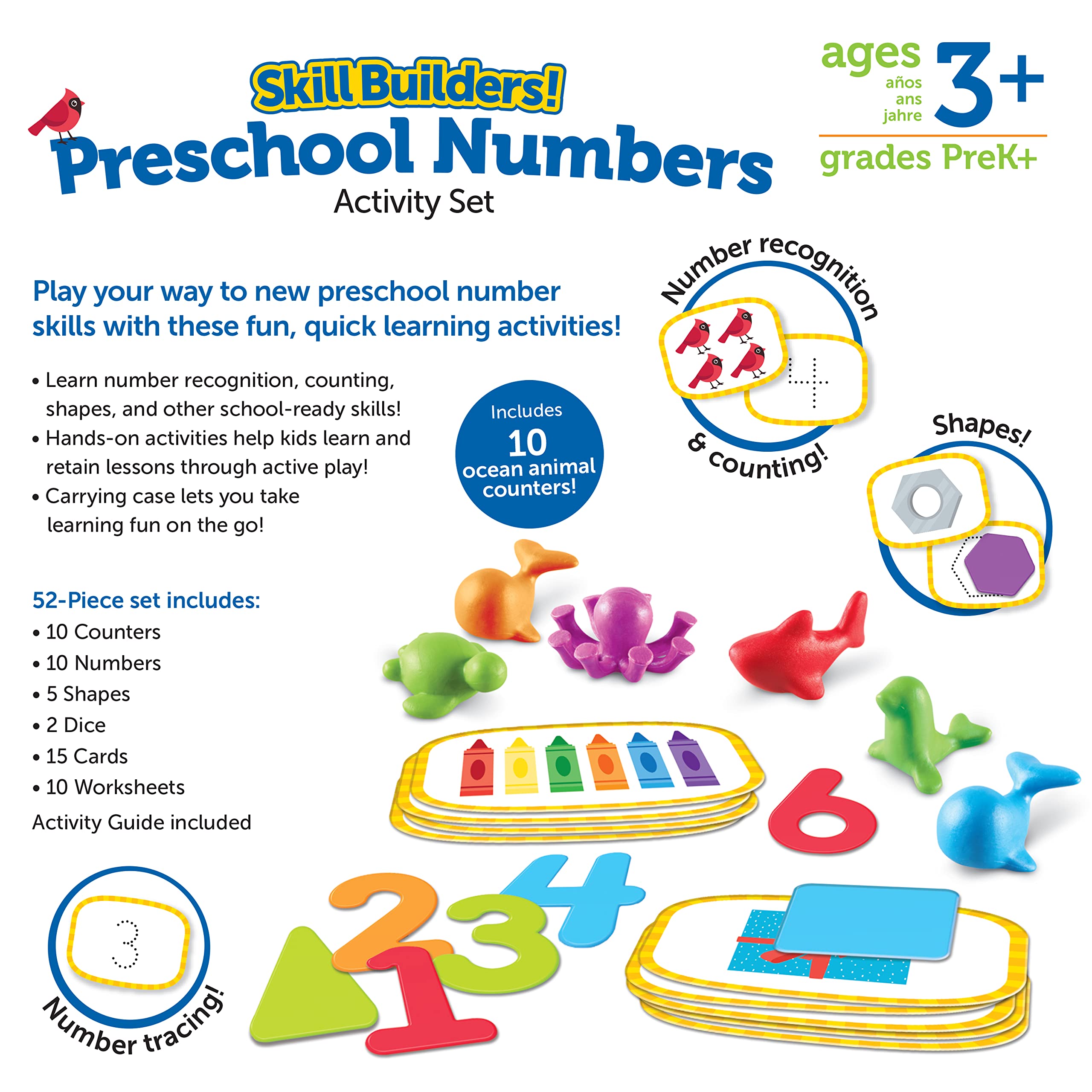 Foto 6 pulgar | Conjunto De Actividades ¡recursos De Aprendizaje! ¡creadores De Habilidades! Números Preescolares - Venta Internacion