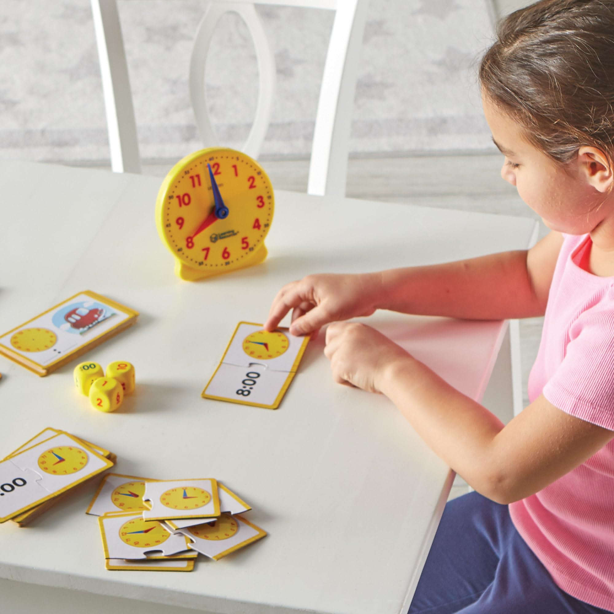 Foto 6 pulgar | Set De Actividades Learning Resources Time Con Reloj, 41 Piezas, 5 O Más - Venta Internacional.