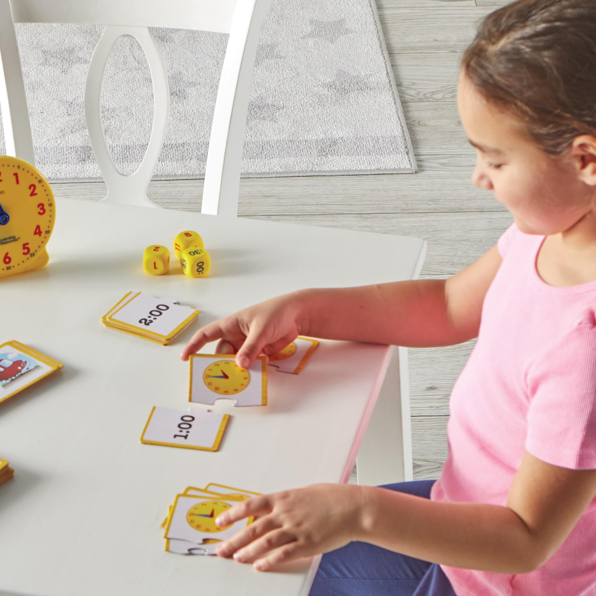 Foto 7 pulgar | Set De Actividades Learning Resources Time Con Reloj, 41 Piezas, 5 O Más - Venta Internacional.