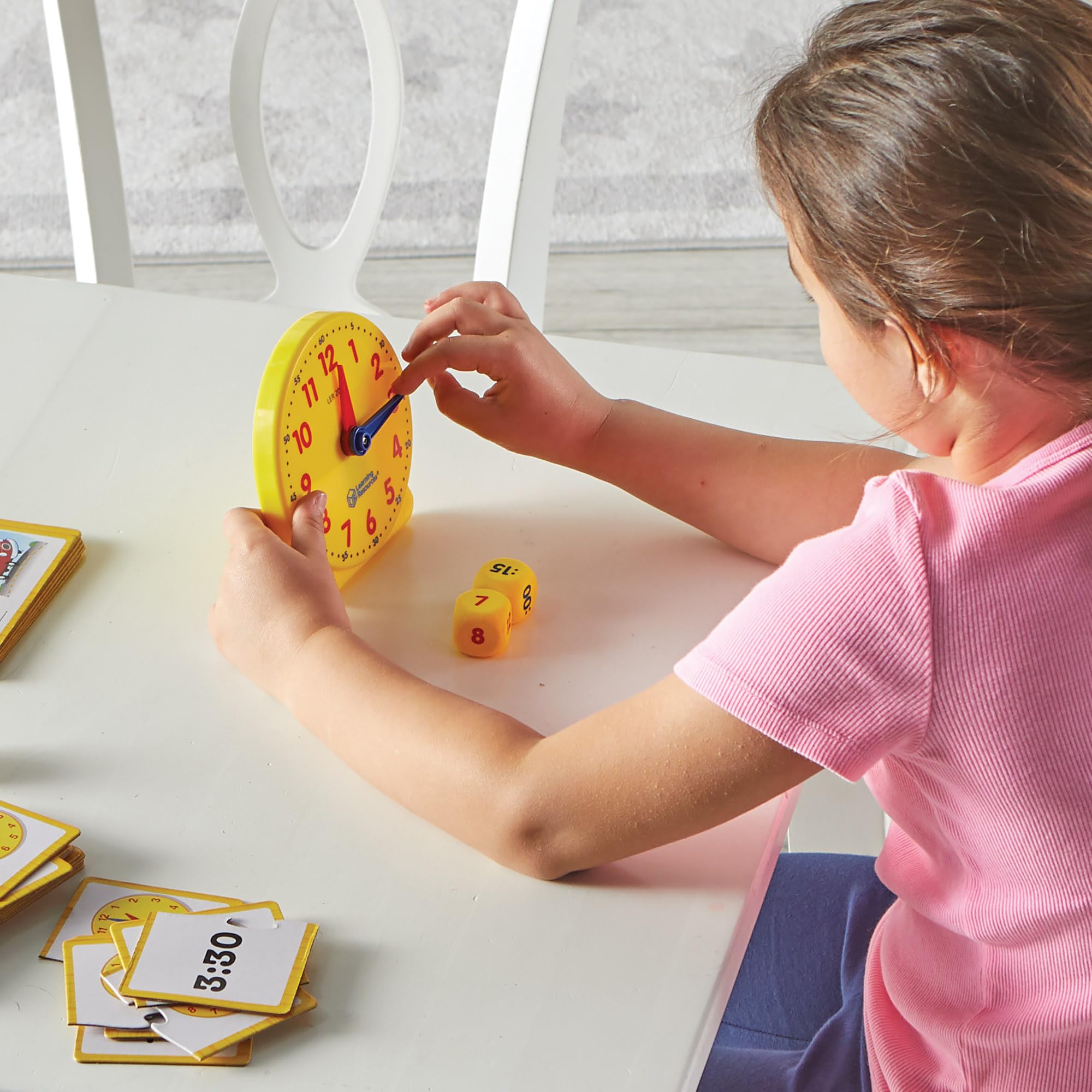 Foto 8 pulgar | Set De Actividades Learning Resources Time Con Reloj, 41 Piezas, 5 O Más - Venta Internacional.