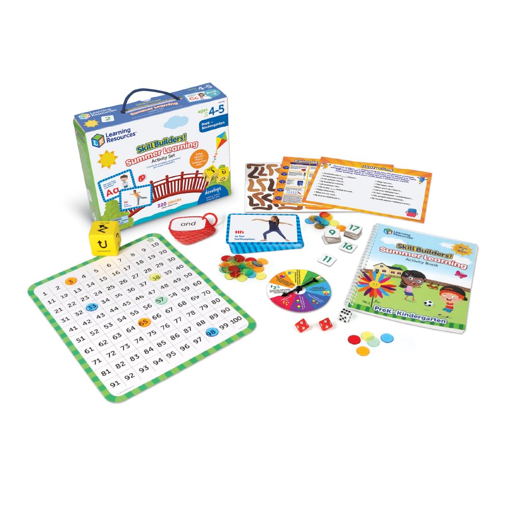 Set De Actividades Learning Resources Skill Builders Prek-k 320 Unidades - Venta Internacional.