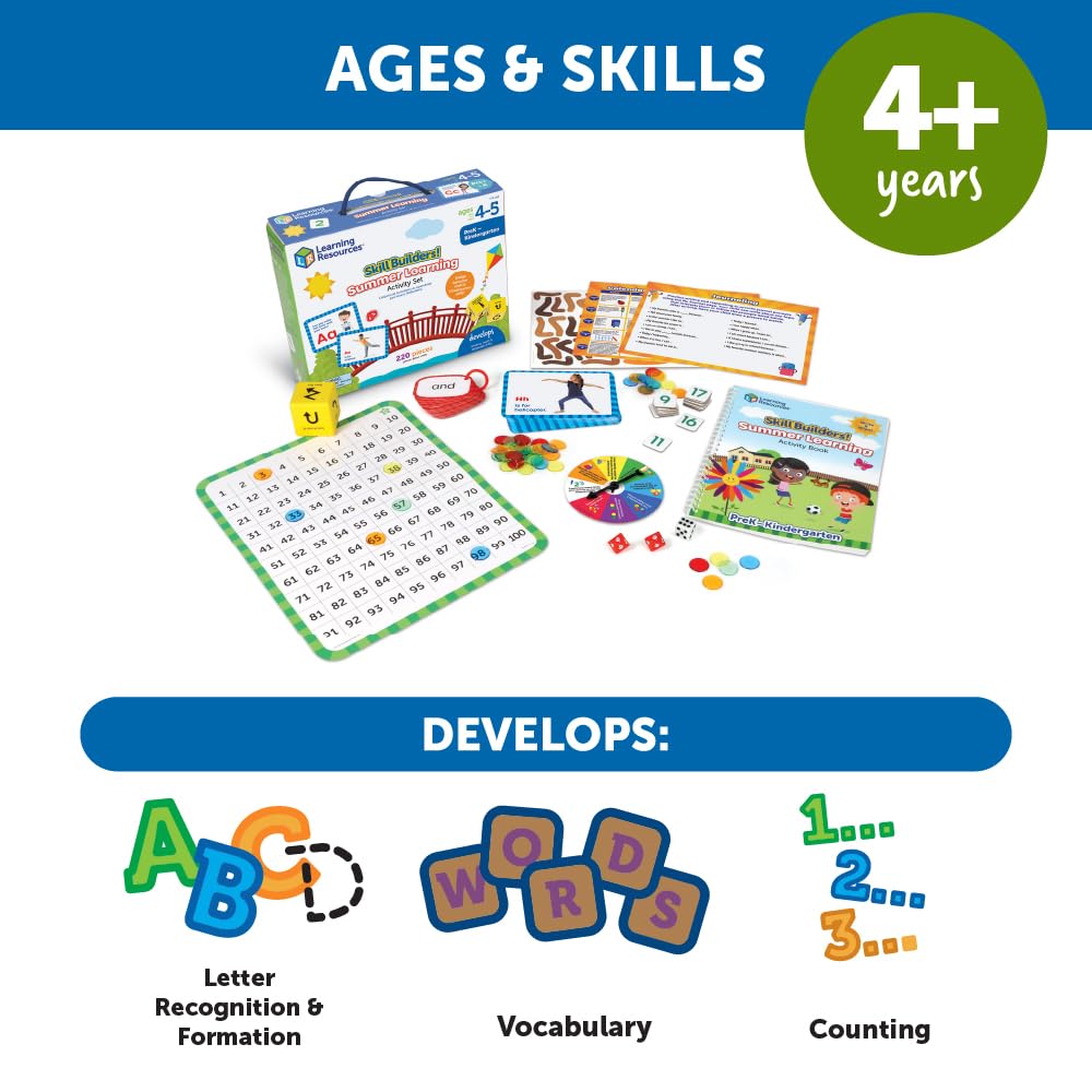 Foto 6 pulgar | Set De Actividades Learning Resources Skill Builders Prek-k 320 Unidades - Venta Internacional.