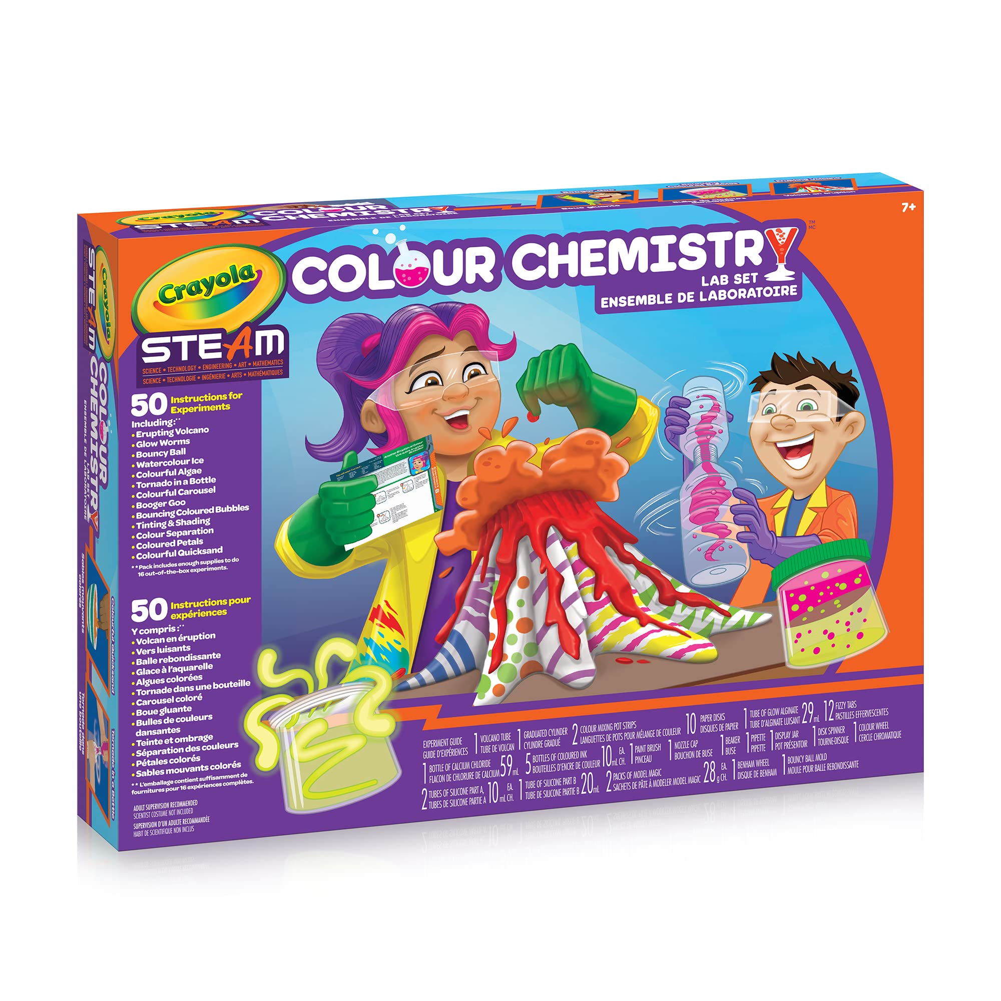 Foto 2 pulgar | Set De Laboratorio De Química Crayola Colour Chemistry Lab Set - Venta Internacional.