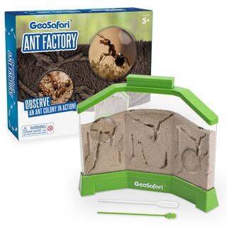 Foto 1 | Información Educativa Sobre Ant Factory Geosafari Con Arena Y Hormigas Vivas - Venta Internacional.