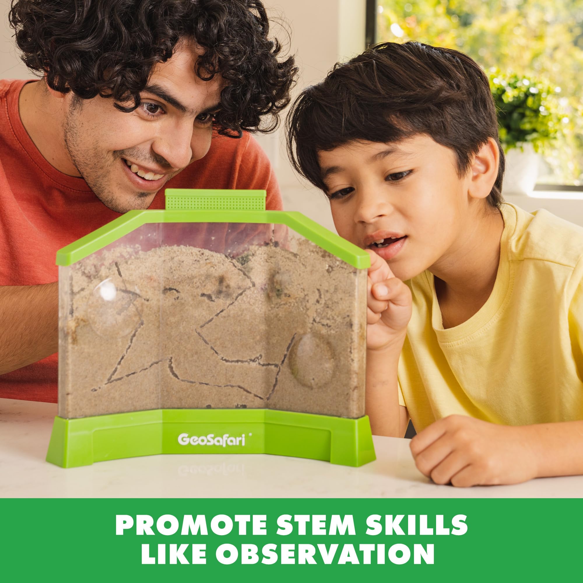Foto 2 | Información Educativa Sobre Ant Factory Geosafari Con Arena Y Hormigas Vivas - Venta Internacional.