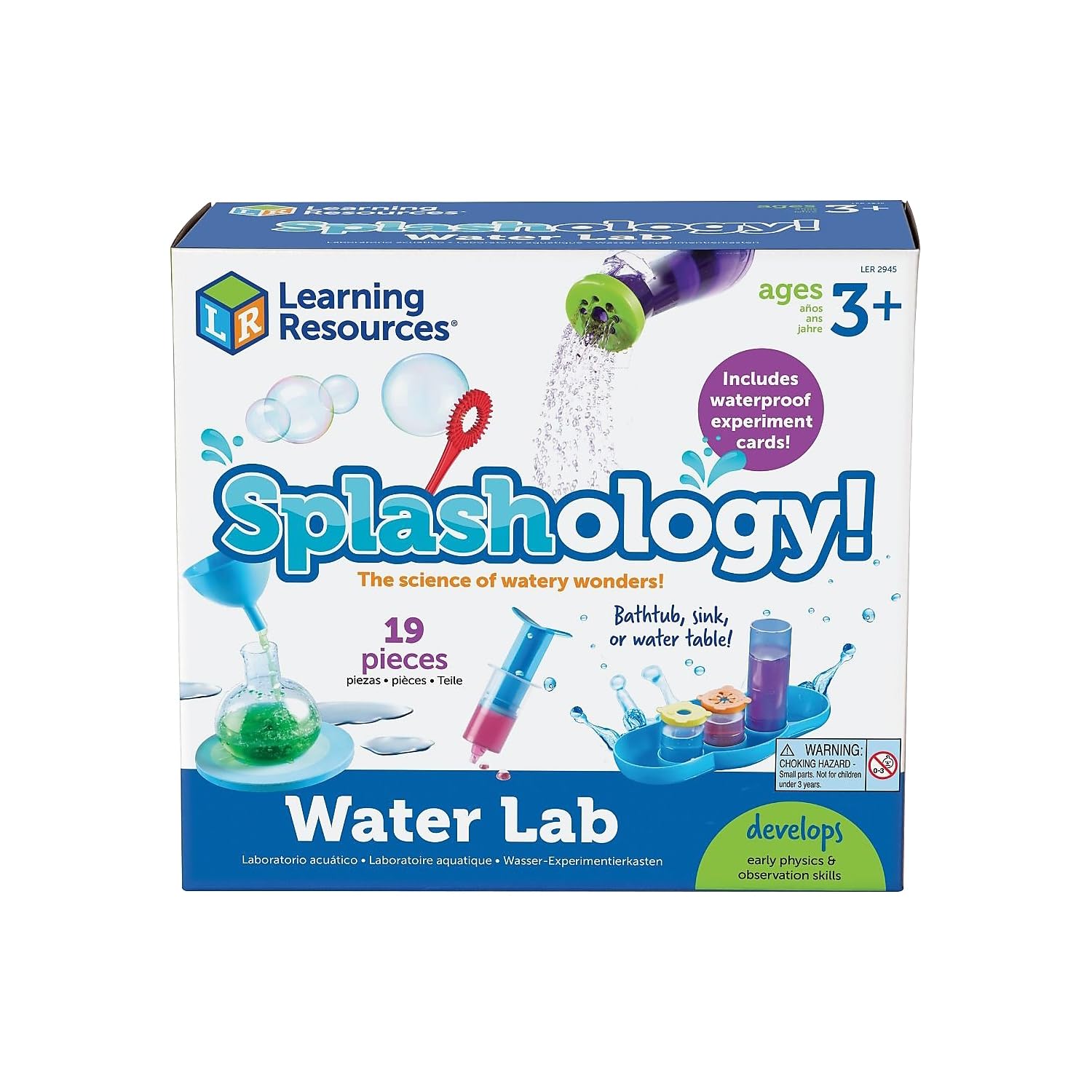 Foto 1 | Kit Científico, Recursos De Aprendizaje, ¡splashology! Water Lab 3+ - Venta Internacional.