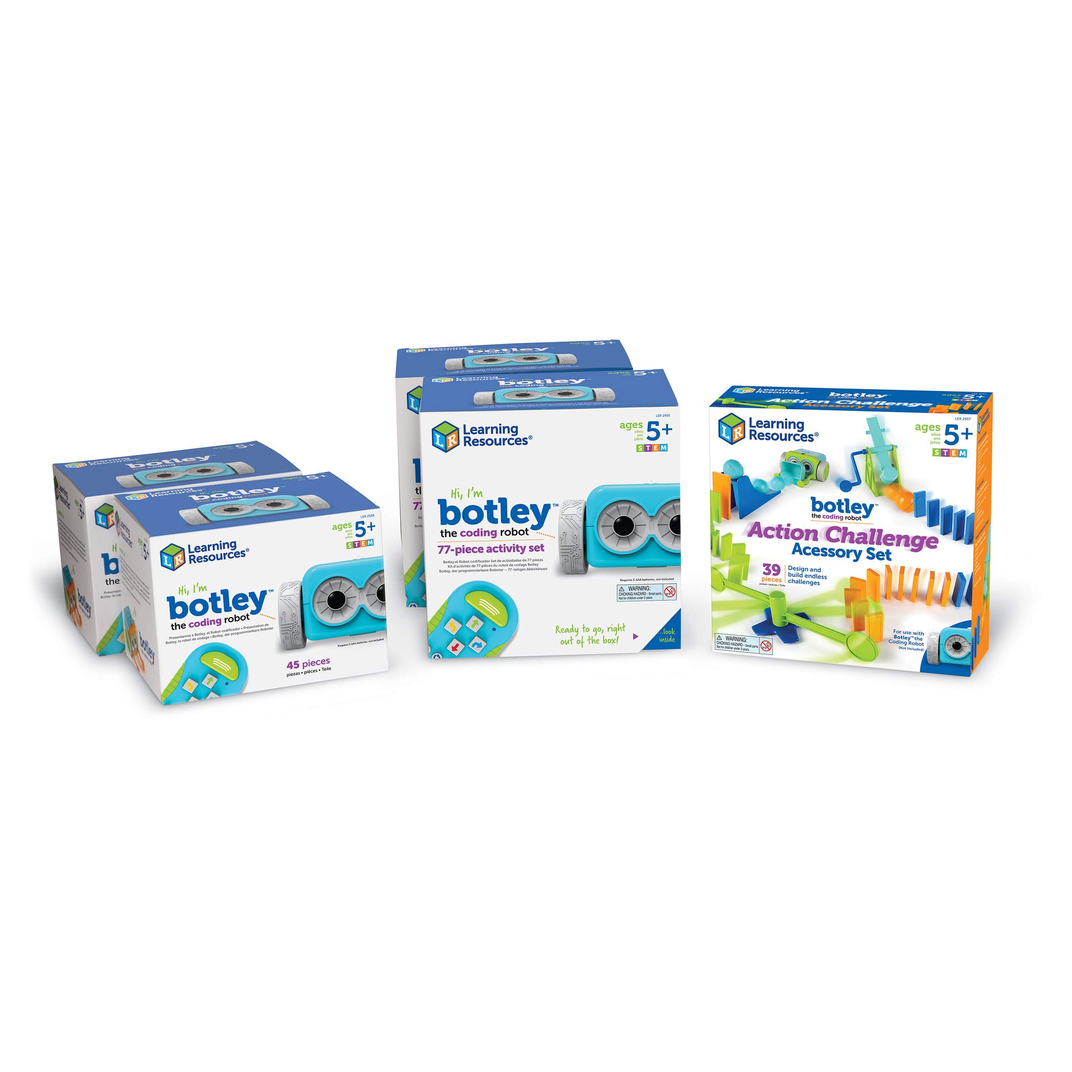 Foto 2 pulgar | Set Botley Classroom De Coding Robot Learning Resources 239 Piezas - Venta Internacional.