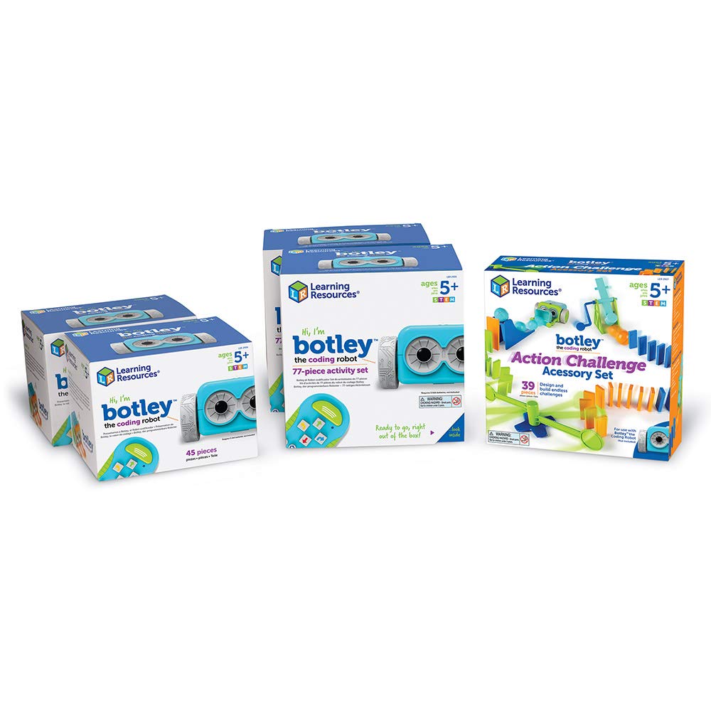 Foto 6 pulgar | Set Botley Classroom De Coding Robot Learning Resources 239 Piezas - Venta Internacional.