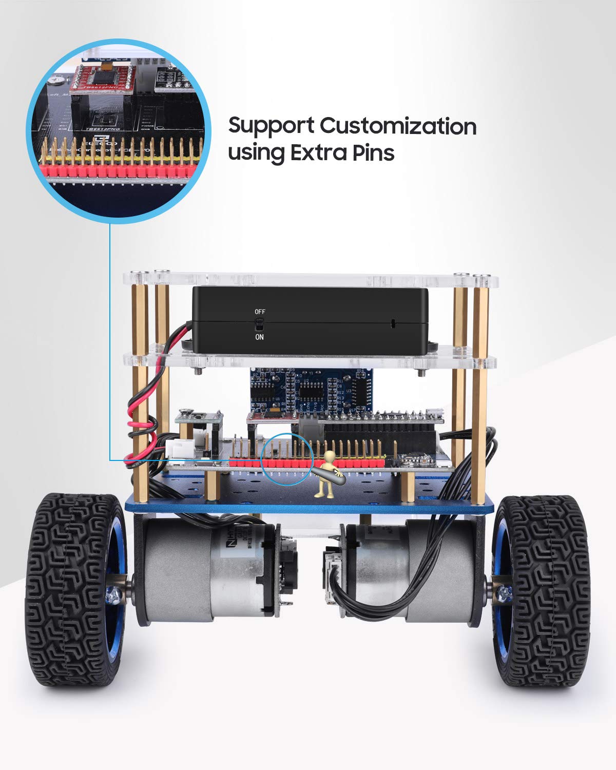 Foto 4 pulgar | Kit Científico Stem Elegoo Tumbller Con Robots Autoequilibrantes Para Coche - Venta Internacional.