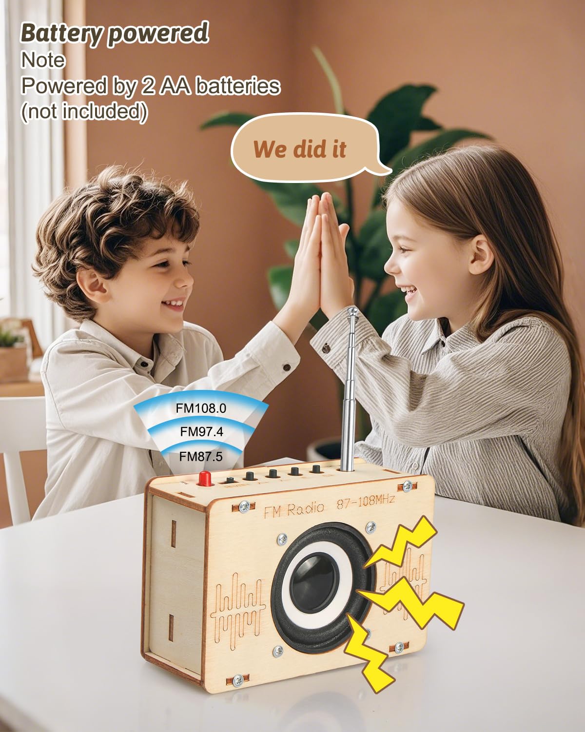 Foto 6 pulgar | Kits Científicos Poraxy Construye Tu Propia Radio FM Para Niños De 8 A 12 Años - Venta Internacional