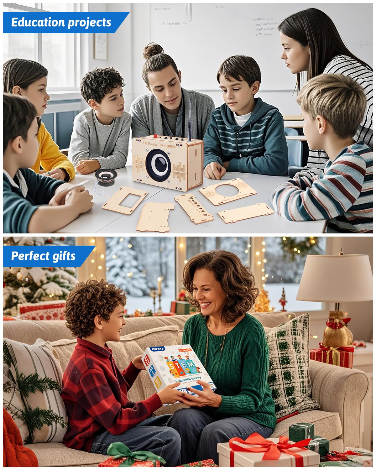 Foto 7 pulgar | Kits Científicos Poraxy Construye Tu Propia Radio FM Para Niños De 8 A 12 Años - Venta Internacional