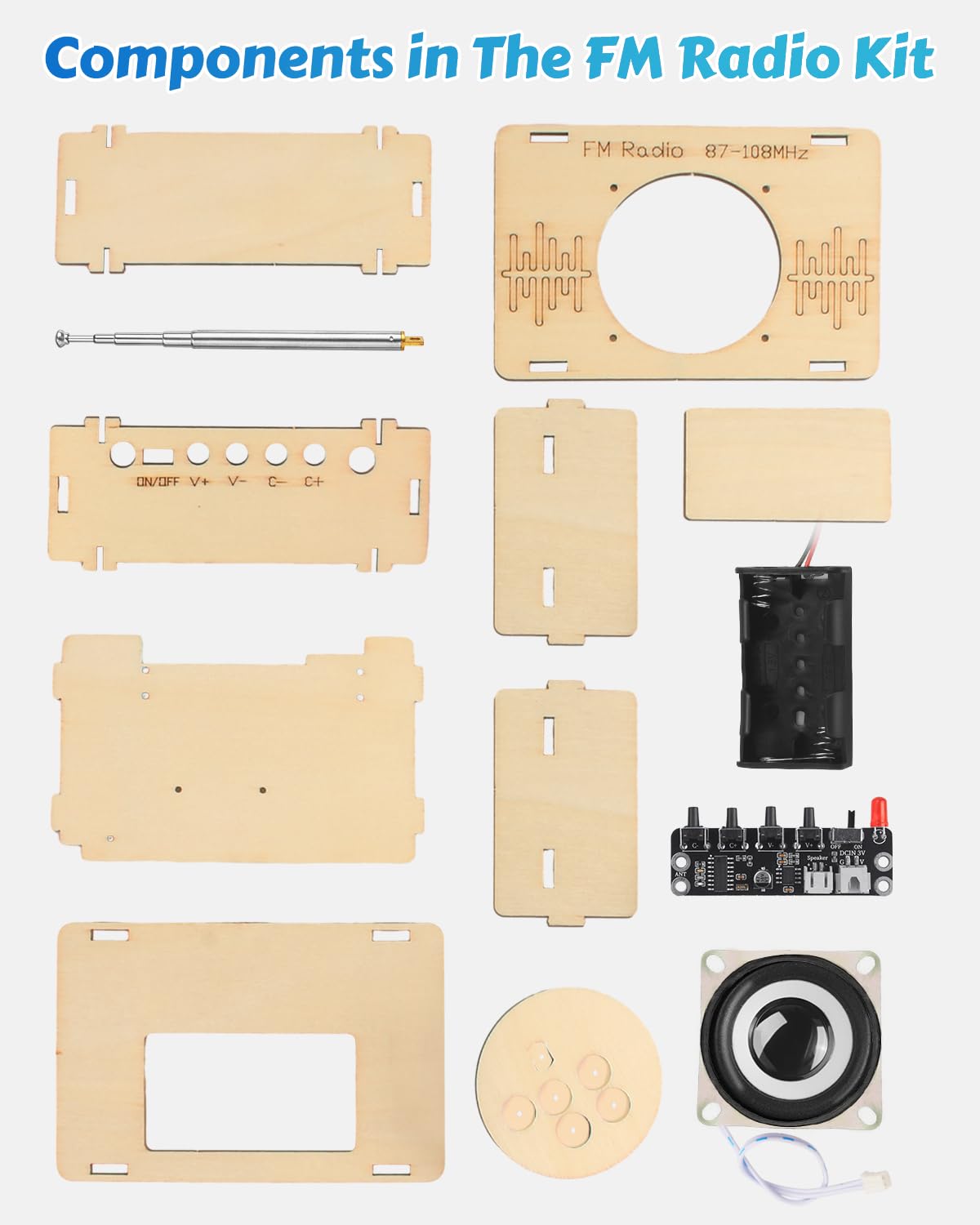 Foto 8 pulgar | Kits Científicos Poraxy Construye Tu Propia Radio FM Para Niños De 8 A 12 Años - Venta Internacional