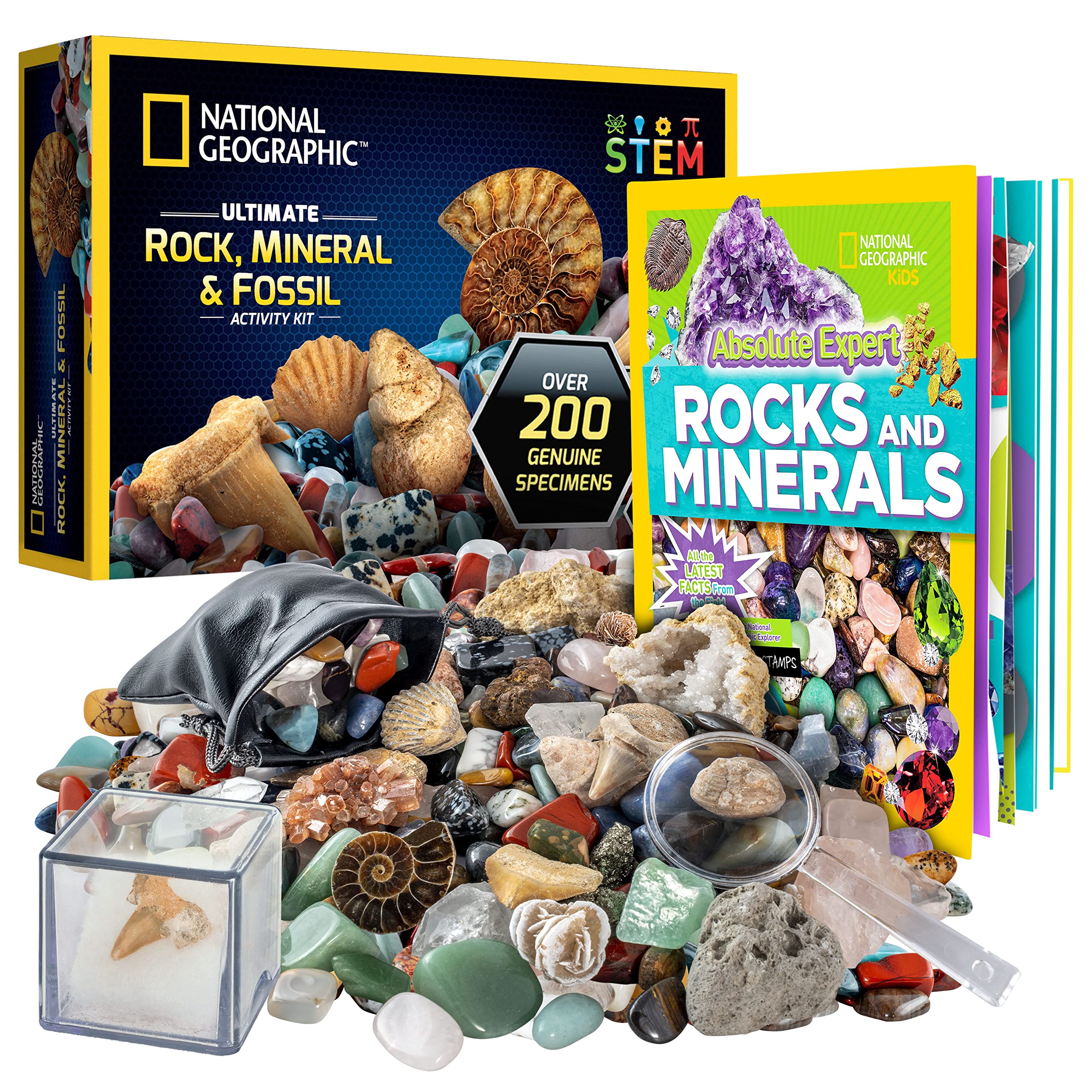 Foto 2 pulgar | Caja Rock Collection De National Geographic Con Más De 200 Piezas Y Libro - Venta Internacional.