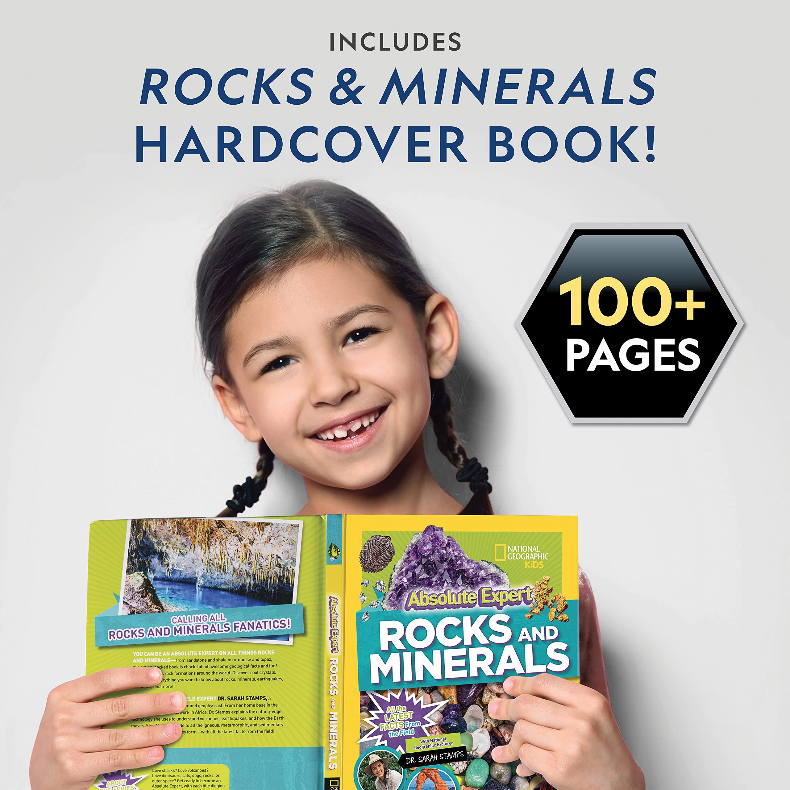 Foto 4 pulgar | Caja Rock Collection De National Geographic Con Más De 200 Piezas Y Libro - Venta Internacional.
