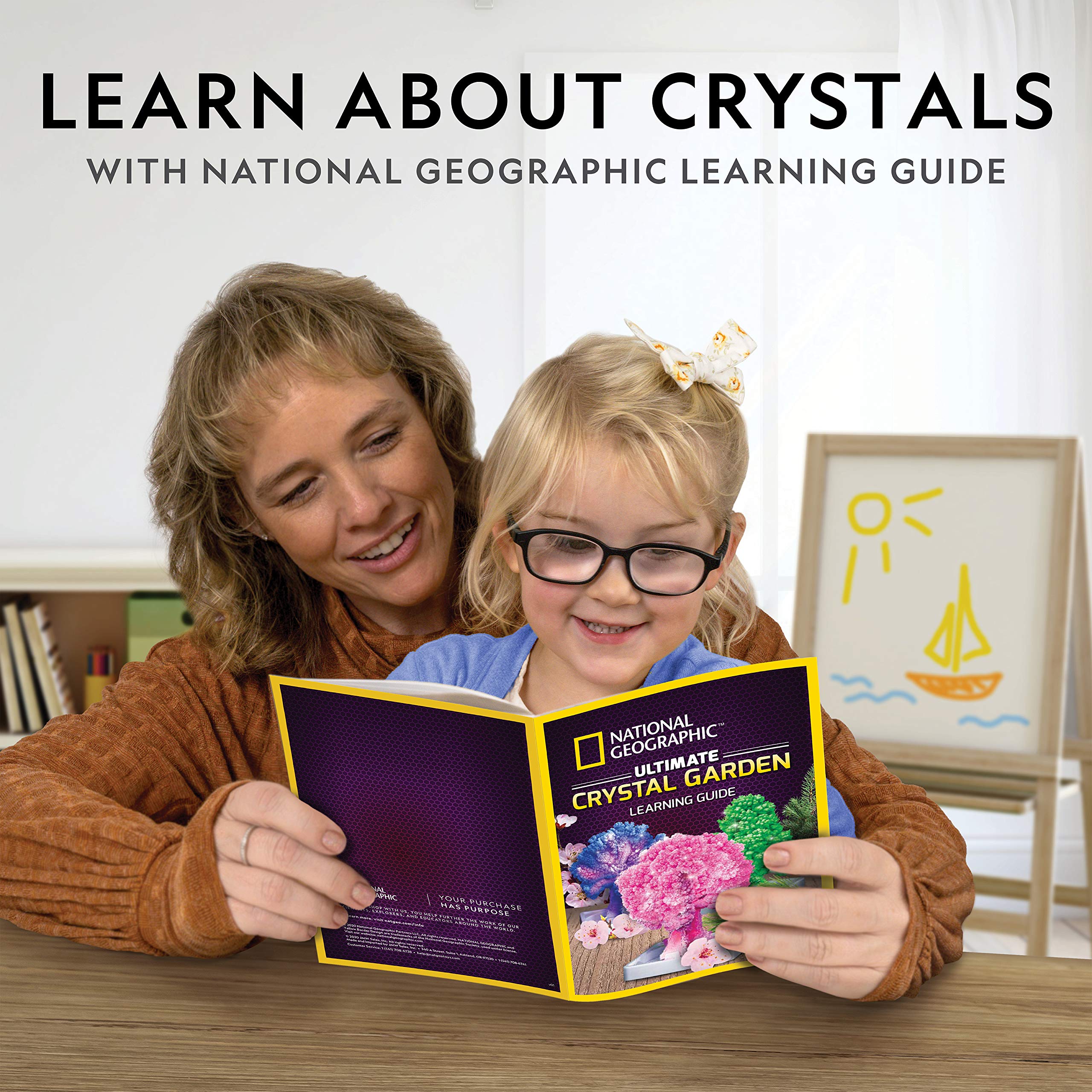 Foto 5 | Kit Artesanal National Geographic Crystal Growing Con Proyecto De Arte - Venta Internacional.