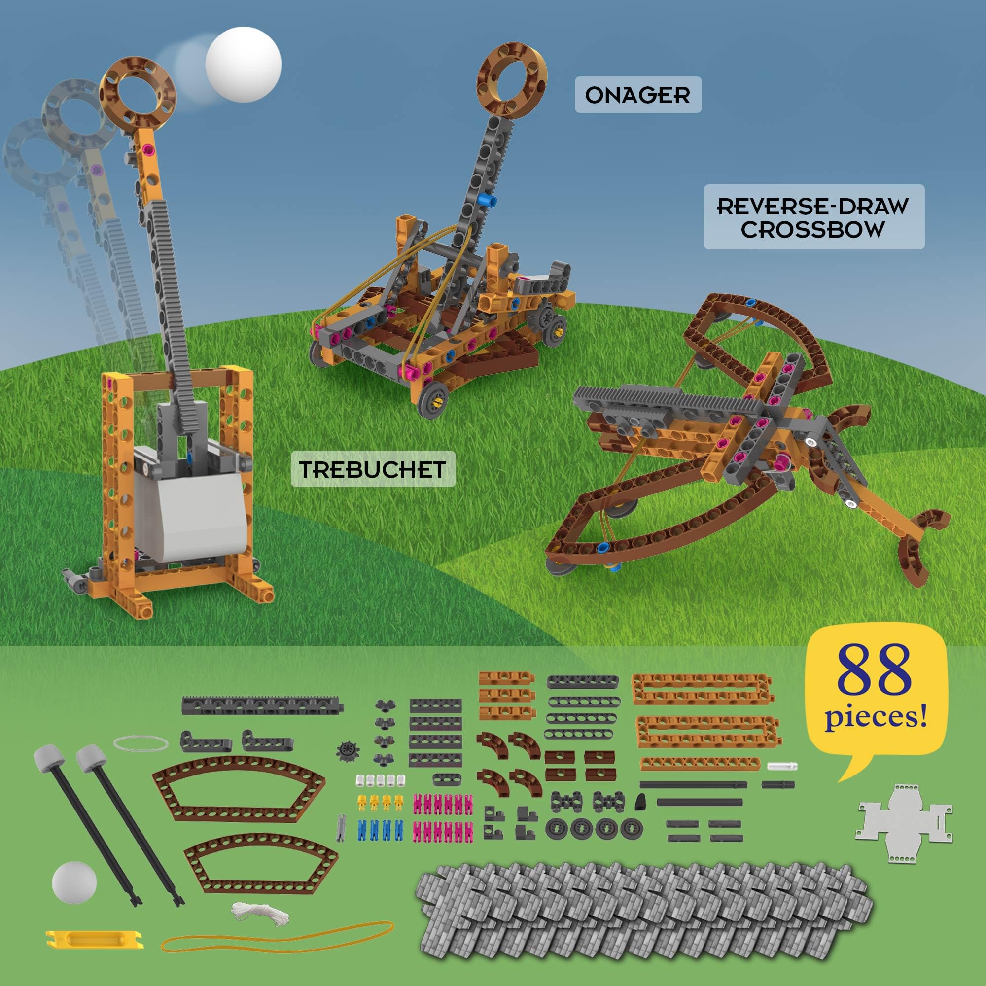 Foto 4 pulgar | Kit Stem Maker Thames & Kosmos Catapult Engineering 8+ - Venta Internacional.