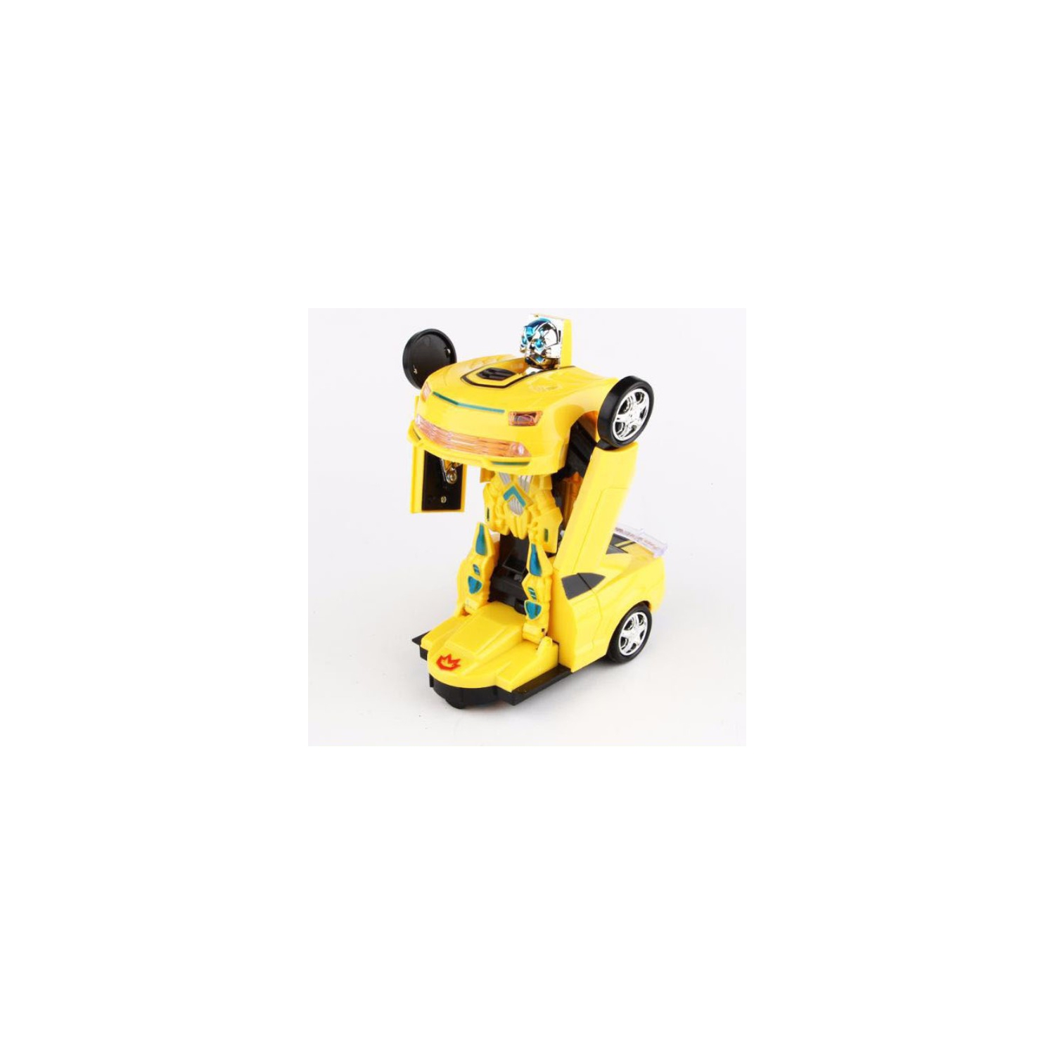 Coche Robot Transformers Con Luz Y Sonido, Abs, Juguete Para Niños - Venta Internacional.