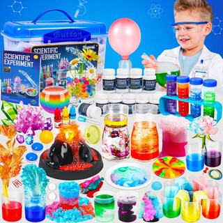 Foto 1 | Kit Científico Kuovei 120 Experimentos De Laboratorio Con Disfraz Para Mayores De 6 - Venta Internacional