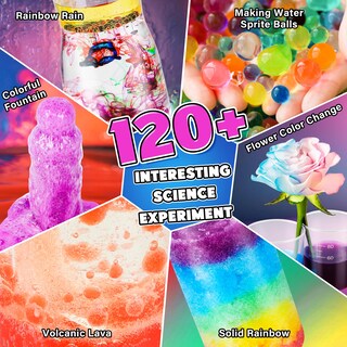 Foto 6 | Kit Científico Kuovei 120 Experimentos De Laboratorio Con Disfraz Para Mayores De 6 - Venta Internacional