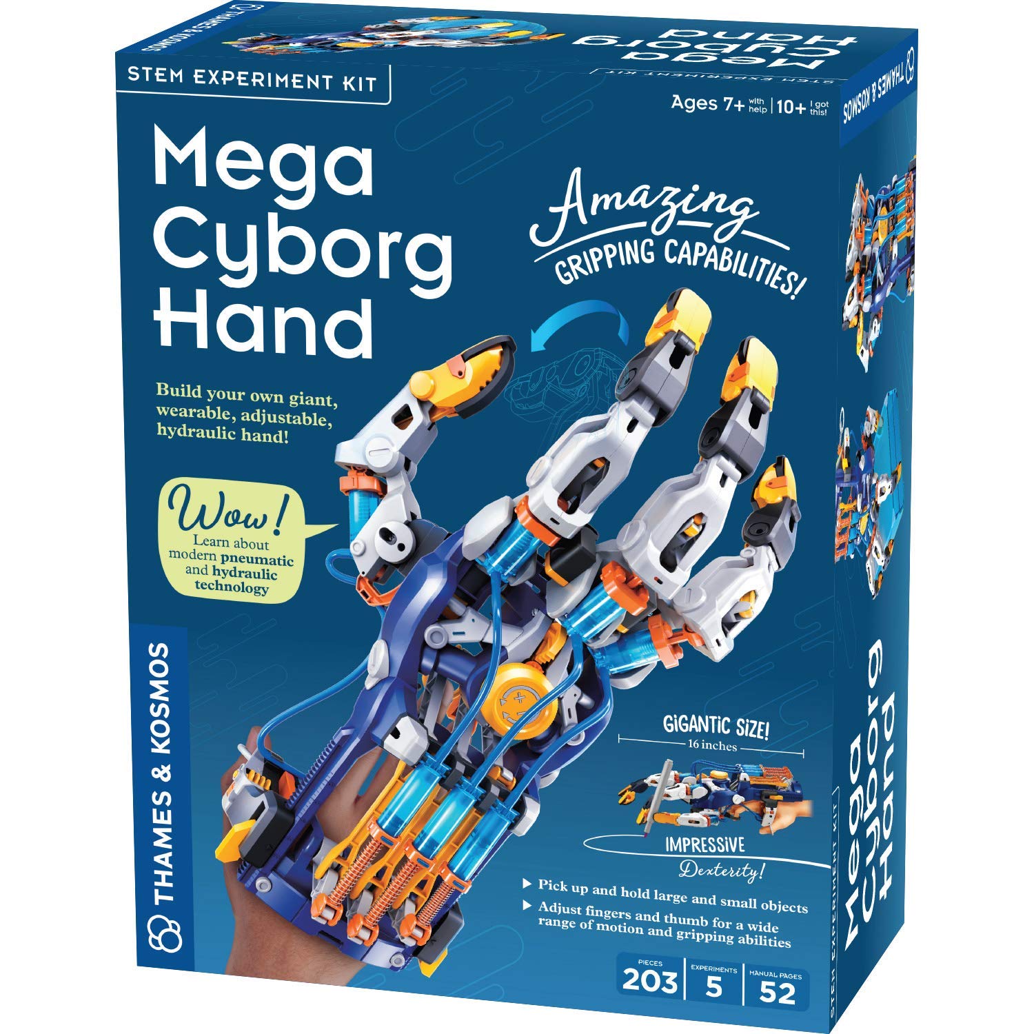 Foto 2 pulgar | Kit De Experimentos Stem Thames & Kosmos Mega Cyborg Hand - Venta Internacional.