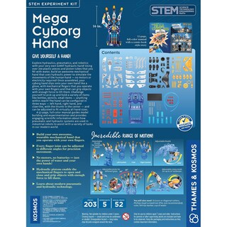 Foto 2 | Kit De Experimentos Stem Thames & Kosmos Mega Cyborg Hand - Venta Internacional.