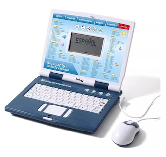 Foto 2 | Laptop Para Niños Inglés Y Español Azul Belug