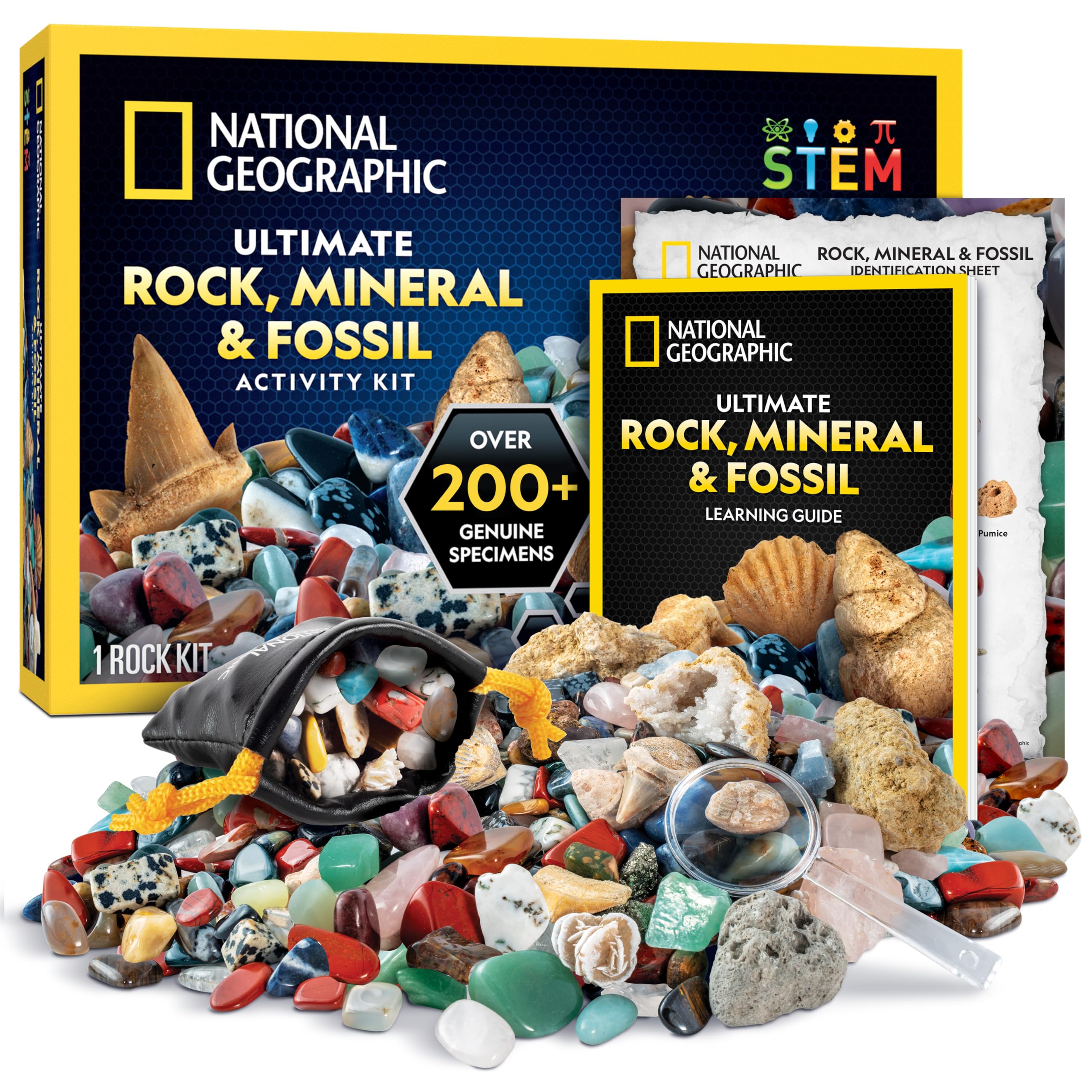 Foto 2 pulgar | Caja Rock Collection National Geographic 200 Piezas Infantil - Venta Internacional
