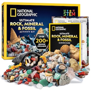 Foto 1 | Caja Rock Collection National Geographic 200 Piezas Infantil - Venta Internacional