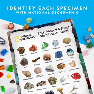 Foto 6 | Caja Rock Collection National Geographic 200 Piezas Infantil - Venta Internacional