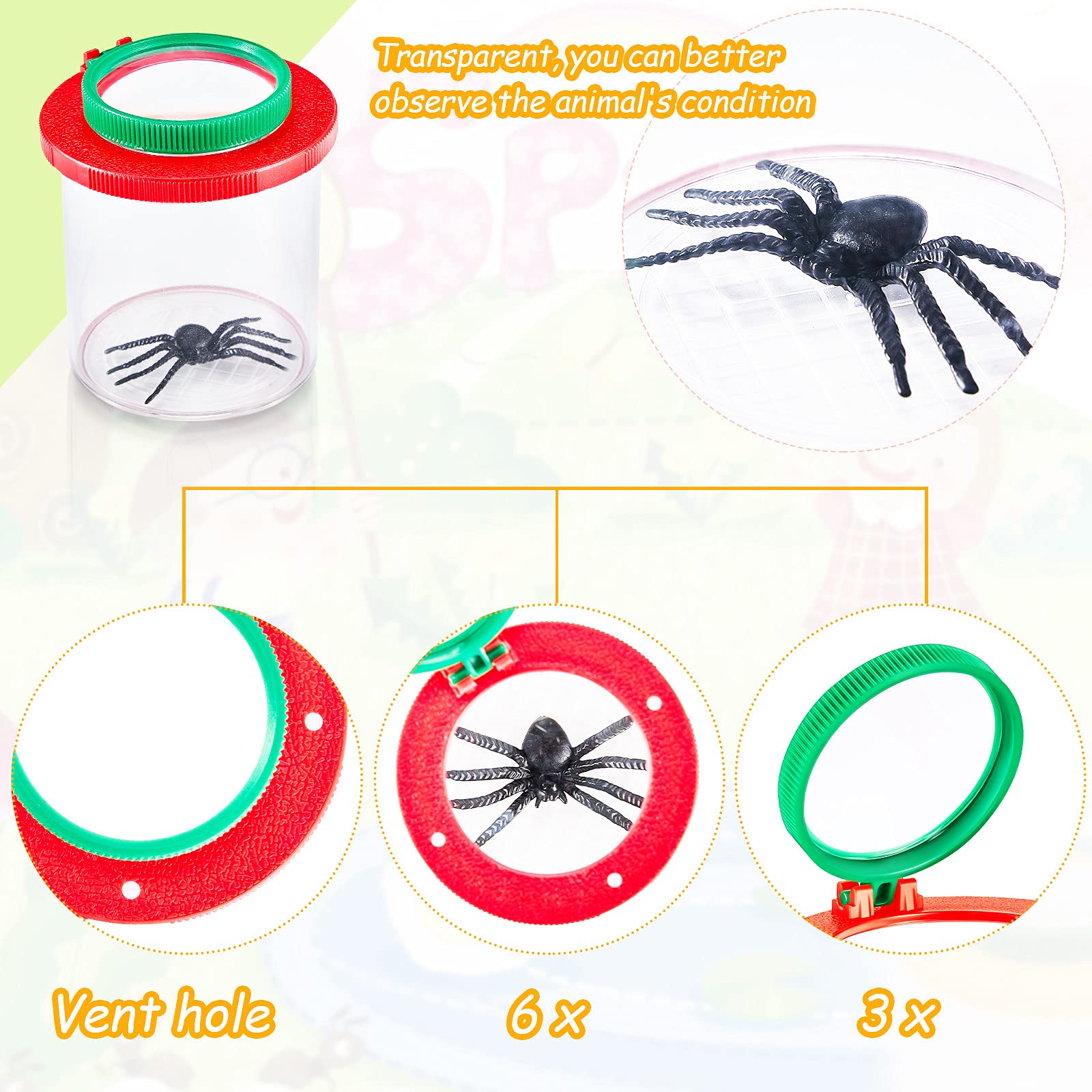Foto 4 pulgar | Colector de Insectos con Lupa Skylety 2 Unidades - Venta Internacional