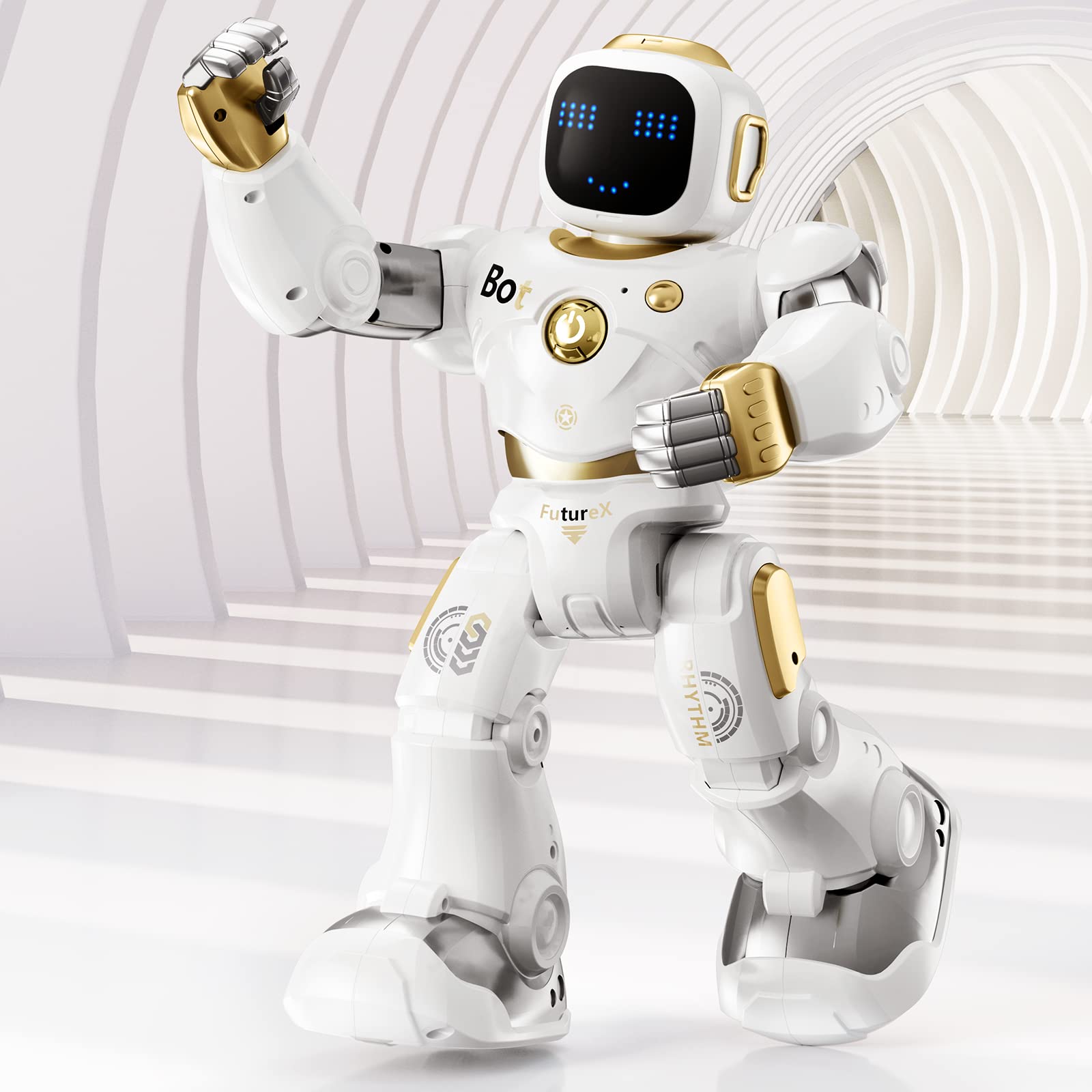 Foto 1 | Robot Inteligente Ruko Carle, Grande, Programable Para Niños, Dorado - Venta Internacional.