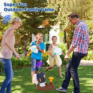 Foto 3 | Lanzador Volador De Juguete Deao Space Duck Rockets Con 6 Discos Para Niños - Venta Internacional.