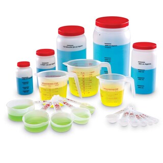 Foto 1 | Set de Medición de Líquidos Learning Resources Classroom 19 Piezas - Venta Internacional