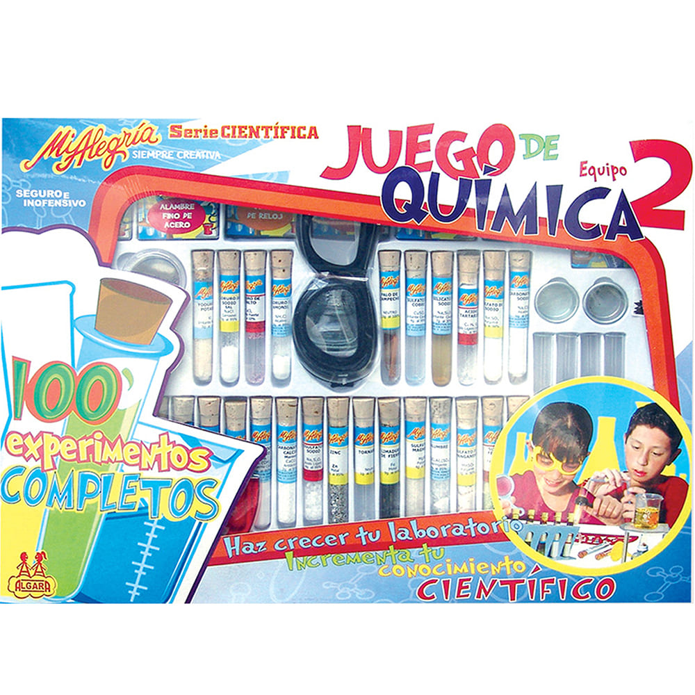 Foto 2 pulgar | Juego De Química 2 Con 100 Experimentos Y Más Mi Alegría